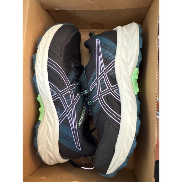 Asics Gel-Venture 9 Women’s Trail Running Shoes Size 7.5 Black/Digital Violet - Picture 2 of 11